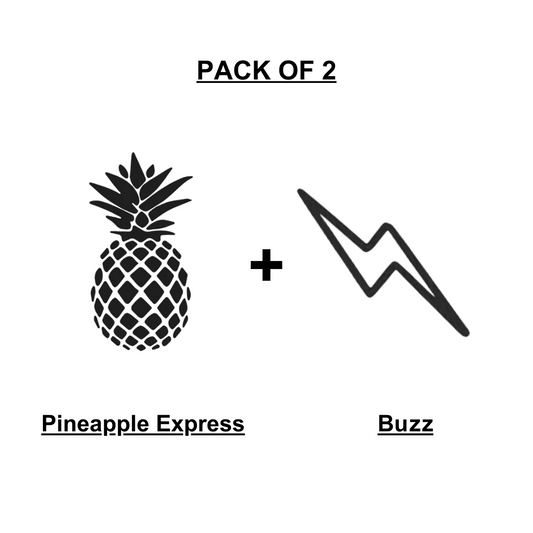 Pack of 2 - Pineapple Express + Buzz