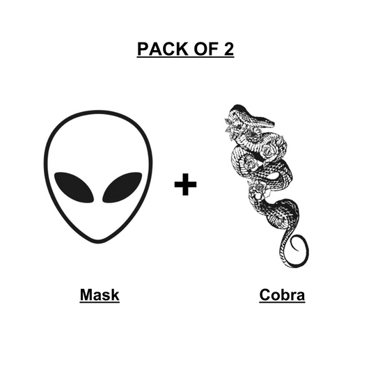 Pack of 2 - Mask + Cobra